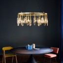 Loft Industry Modern - Crystal Peak Chandelier